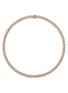 首图 - 点击放大 - ROBERTO COIN - Tennis 100 Cento 18K Rose Gold Diamond Ruby Necklace