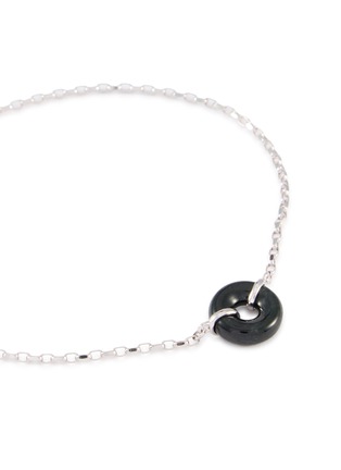 细节 - 点击放大 - LC COLLECTION LABEL - 18K White Gold Jadeite Bracelet