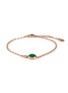 首图 - 点击放大 - LC COLLECTION LABEL - 18K Rose Gold Diamond Cobochon Jadeite Bracelet