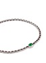 细节 - 点击放大 - LC COLLECTION LABEL - 18K White Gold Jadeite Thread Bracelet