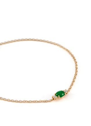 细节 - 点击放大 - LC COLLECTION LABEL - 18K Gold Diamond Jadeite Bracelet