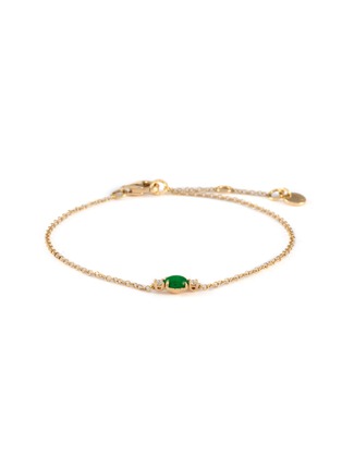 首图 - 点击放大 - LC COLLECTION LABEL - 18K Gold Diamond Jadeite Bracelet