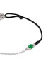细节 - 点击放大 - LC COLLECTION LABEL - 18K White Gold Diamond Cabochon Jadeite Thread Bracelet — Small