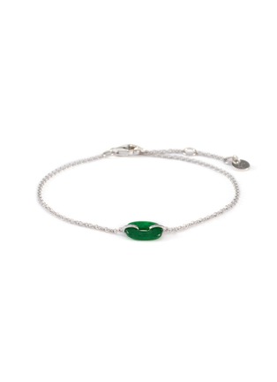 首图 - 点击放大 - LC COLLECTION LABEL - 18K White Gold Jadeite Bracelet