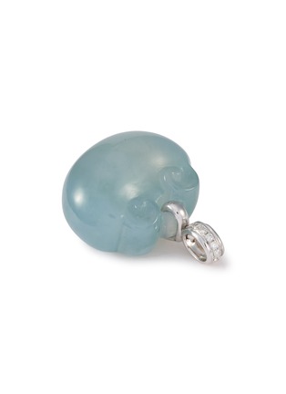 细节 - 点击放大 - SAMUEL KUNG - 18K White Gold Jade Pendant