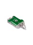 细节 - 点击放大 - SAMUEL KUNG - 18K White Gold Jadeite Diamond Pendant