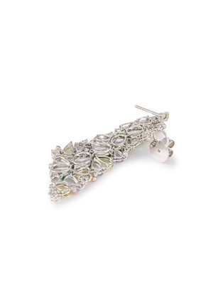 细节 - 点击放大 - SAMUEL KUNG - 18K White Gold Jade Culture Pearl Sapphire Pendant