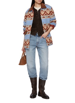 模特儿示范图 - 点击放大 - GUEST IN RESIDENCE - Western Industry Wool Cashmere Jacket