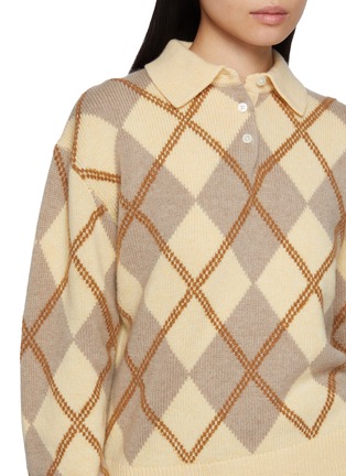  - GUEST IN RESIDENCE - COLLEGIATE ARGYLE 针织 POLO 衫