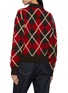 背面 - 点击放大 - GUEST IN RESIDENCE - Collegiate Long Sleeve Argyle Knit Polo Shirt
