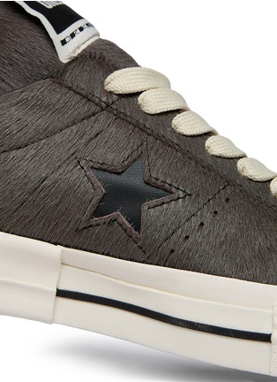 细节 - 点击放大 - RICK OWENS DRKSHDW - x Converse One Star Cowhide Women's Sneakers