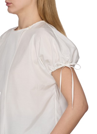  - THE LOOM - 泡泡袖拼接上衣