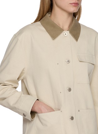  - THE LOOM - 撞色领牛仔工装夹克