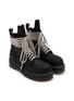 细节 - 点击放大 - RICK OWENS - X DR. MARTENS 系带及踝靴