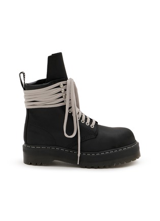 首图 - 点击放大 - RICK OWENS - X DR. MARTENS 系带及踝靴