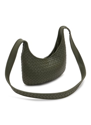 细节 - 点击放大 - BOTTEGA VENETA - Small Veneto Leather Crossbody Bag