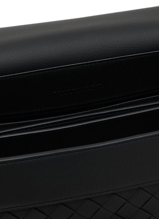 细节 - 点击放大 - BOTTEGA VENETA - Medium Andiamo Intrecciato Leather Messenger Bag