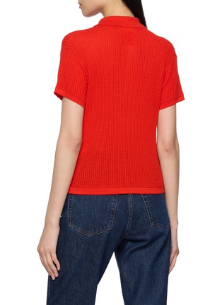 背面 - 点击放大 - GUEST IN RESIDENCE - Shrunken Cashmere Knit Polo Shirt