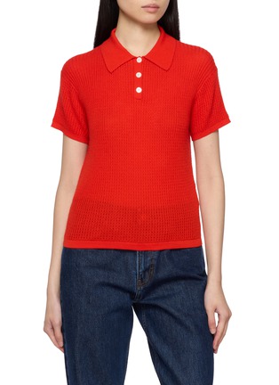 首图 - 点击放大 - GUEST IN RESIDENCE - Shrunken Cashmere Knit Polo Shirt