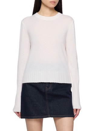 首图 - 点击放大 - GUEST IN RESIDENCE - Shrunken Crewneck Cashmere Knit Sweater