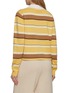 背面 - 点击放大 - GUEST IN RESIDENCE - Cropped Striped Knit Cashmere Rugby Sweatshirt
