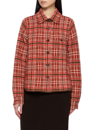 首图 - 点击放大 - GUEST IN RESIDENCE - Dylan Plaid Cashmere Shirt