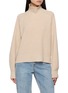 首图 - 点击放大 - GUEST IN RESIDENCE - Cropped Turtleneck Cashmere Rib Knit Top