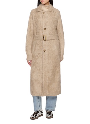 首图 - 点击放大 - GUEST IN RESIDENCE - Belted Grizzly Washed Cashmere Coat