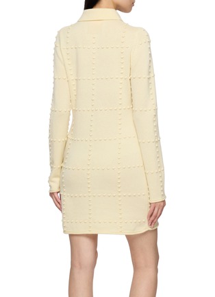 背面 - 点击放大 - GUEST IN RESIDENCE - Popcorn Wool Cashmere Polo Mini Dress