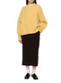 模特儿示范图 - 点击放大 - GUEST IN RESIDENCE - Cozy Crewneck Cashmere Knit Sweater