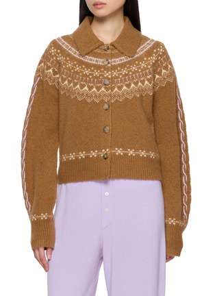 首图 - 点击放大 - GUEST IN RESIDENCE - Cloud Chalet Cashmere Wool Blend Knit Cardigan