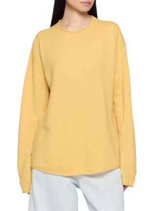 首图 - 点击放大 - GUEST IN RESIDENCE - Oversized Rolled Edge Crewneck Sweater