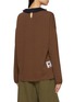 背面 - 点击放大 - FAFAMOON - Long Sleeve Ruffle Collar Top