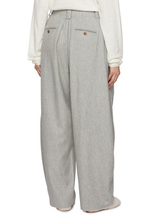 背面 - 点击放大 - FAFAMOON - Front Curve Wide Leg Wool Pants