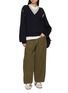 模特儿示范图 - 点击放大 - FAFAMOON - Cocoon Workwear Jeans