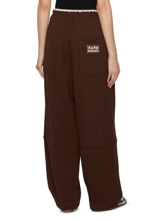 背面 - 点击放大 - FAFAMOON - Elasticated Waistband Relaxed Fit Sweatpants