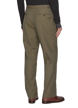 背面 - 点击放大 - PRADA - Single Pleated Straight Leg Pants