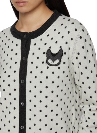  - BAZ & FRIENDS - X DREYDEN 混羊毛 ROX 图案针织开衫