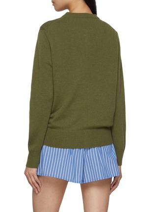 背面 - 点击放大 - BAZ & FRIENDS - X DREYDEN 混羊毛 BAZ 图案针织开衫