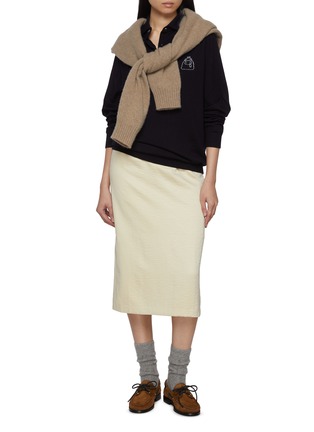 BAZ & FRIENDS | X DREYDEN 羊毛 DRAMA QUEEN MINI 图案针织 POLO 衫