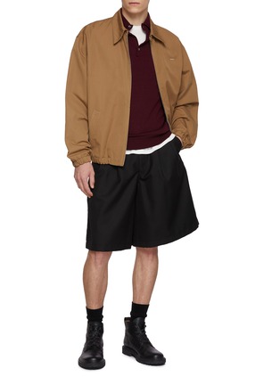 细节 - 点击放大 - BAZ & FRIENDS - X DREYDEN 羊毛 MULTI-TASKER MINI 图案针织 POLO 衫