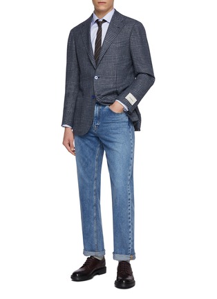 模特儿示范图 - 点击放大 - ETON - Slim Fit Cutaway Collar Shirt