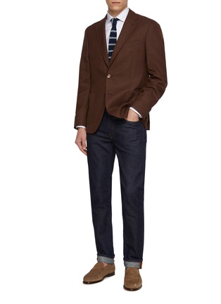 模特儿示范图 - 点击放大 - ETON - King Twill Cotton Shirt