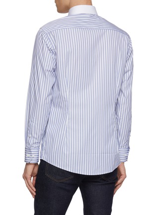 背面 - 点击放大 - ETON - Slim Fit Striped Cotton Shirt
