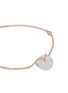 细节 - 点击放大 - LC COLLECTION LABEL - 18K Rose Gold Diamond Jadeite Bracelet