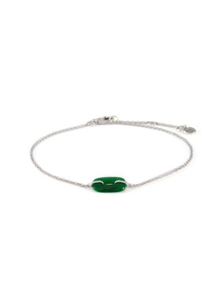 首图 - 点击放大 - LC COLLECTION LABEL - 18K White Gold Jadeite Bracelet