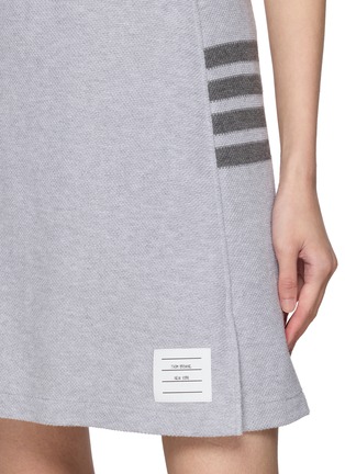  - THOM BROWNE - 四条纹饰纯棉迷你半身裙