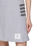  - THOM BROWNE - 四条纹饰纯棉迷你半身裙