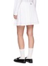 背面 - 点击放大 - THOM BROWNE - Eyelash Pleated Tweed Mini Skirt