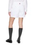 背面 - 点击放大 - THOM BROWNE - Embroidered Chino Cotton Shorts